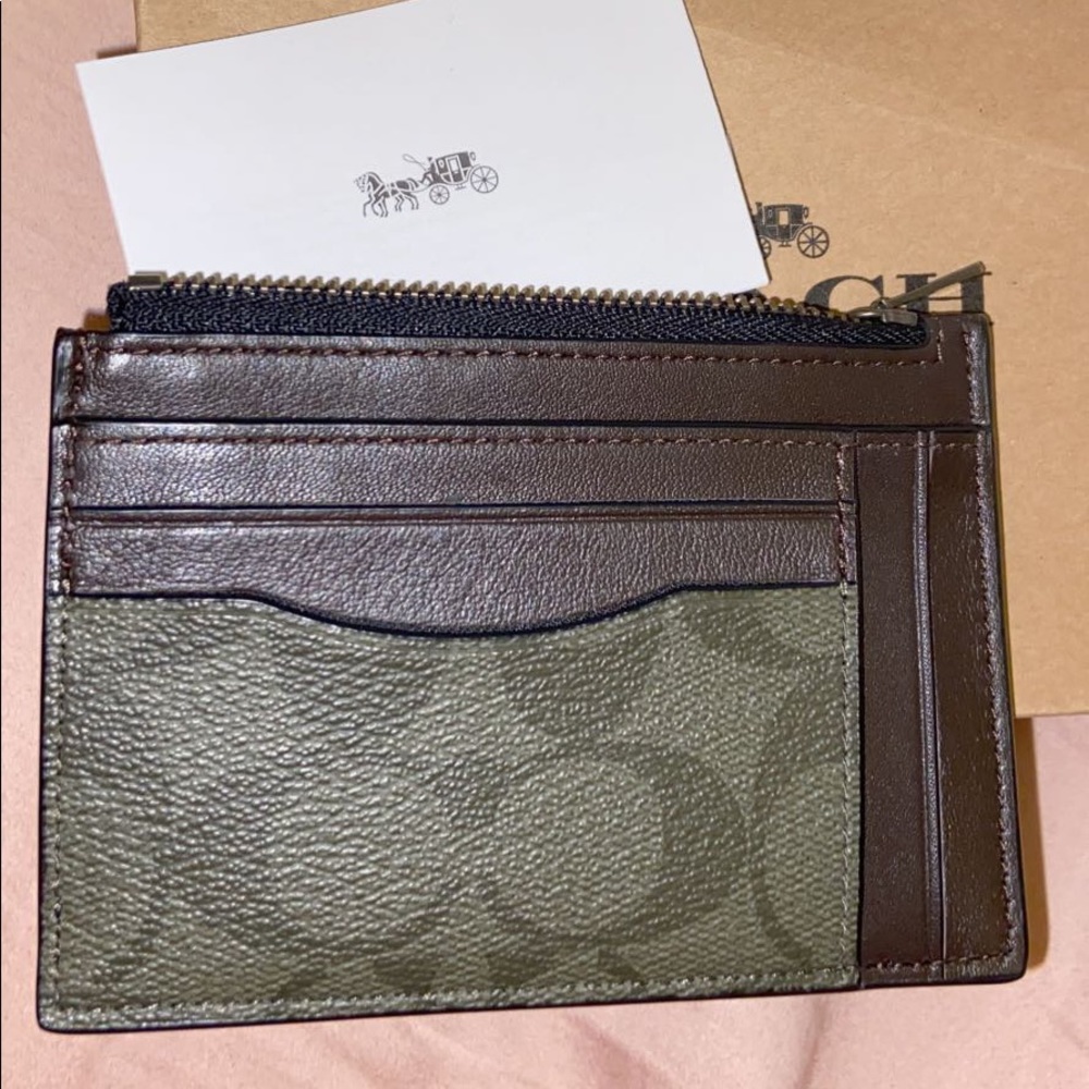 Men’s coach camo wallet
